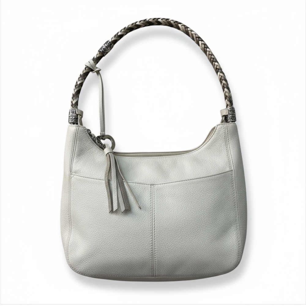 Vintage y2K Brighton shoulder bag cream white